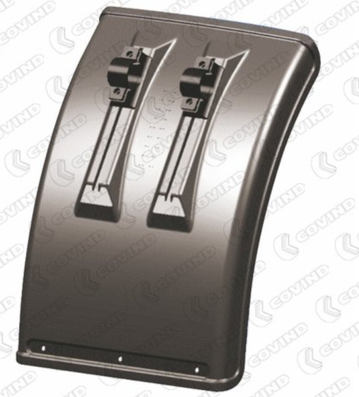 Blatník návěs/ přívěs zadní L/P 450x700x670 s držáky