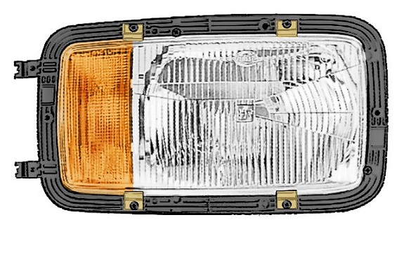 Světlomet hlavní P MERCEDES SK  