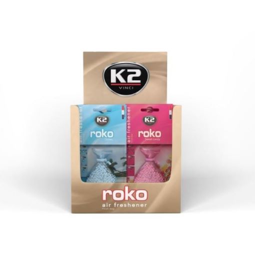 Osvěžovač vzduchu do auta ROKO 20G MIX - sada 2 ks