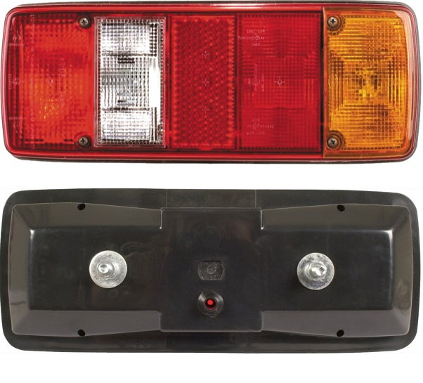 Svítilna zadní 5-dílná 343x133x73,5 L MAN, MERCEDES