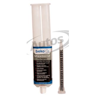 Lepidlo dvousložkové "MAXBOND" od -55°C do +120°C hliník, železo, termoplast, 28g