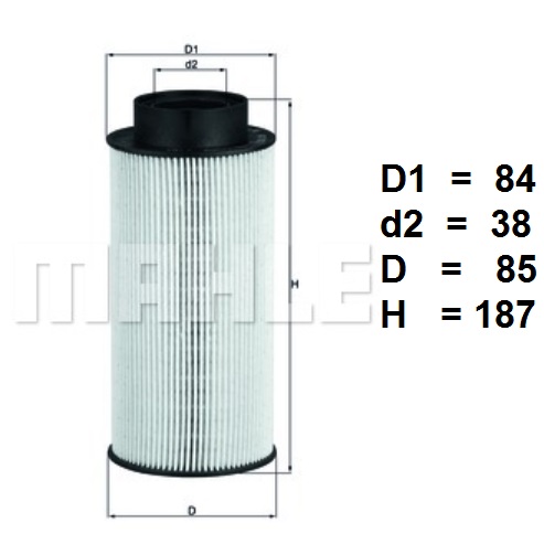 Filtr paliva KX182D SCANIA P,G,R,T, 124/440/470