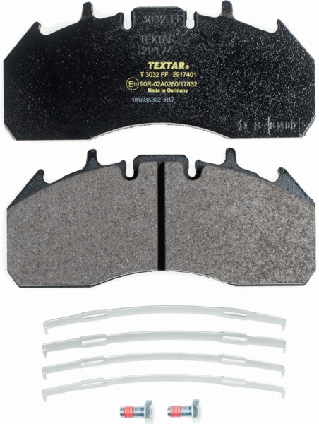 Deska brzdová 29174 Textar 249x108x29 RVI C/T serie od 2013 VOLVO FE II 2013, FE-FE 