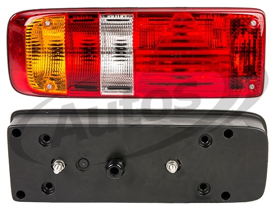 Svítilna zadní 5-dílná /R10W/P21W/ L EASYCONN s trojúhelníkem 