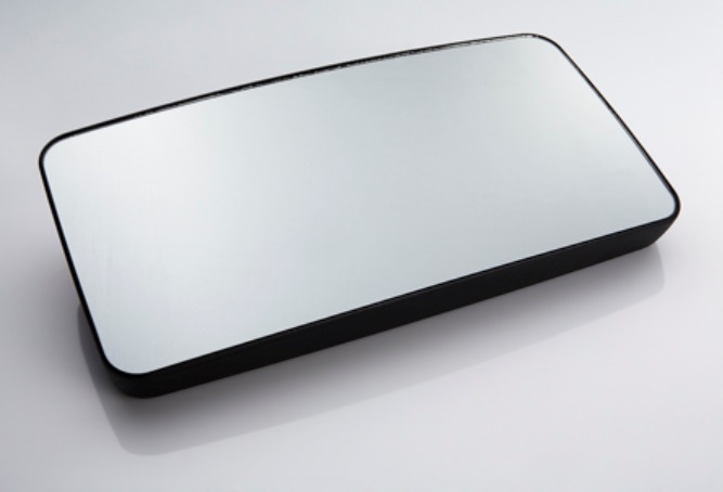 Sklo zrcadla hlavního 24V R1200 363x177x15 L/P DAF XF105/XC od 2006, XF95, CF75IV, CF85I