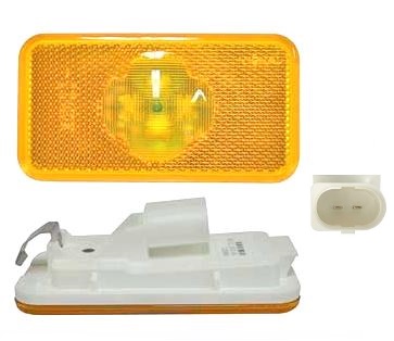 Svítilna poziční 24V/102x54x16 L/P LED oranžová VOLVO FM9,FH12,FH16