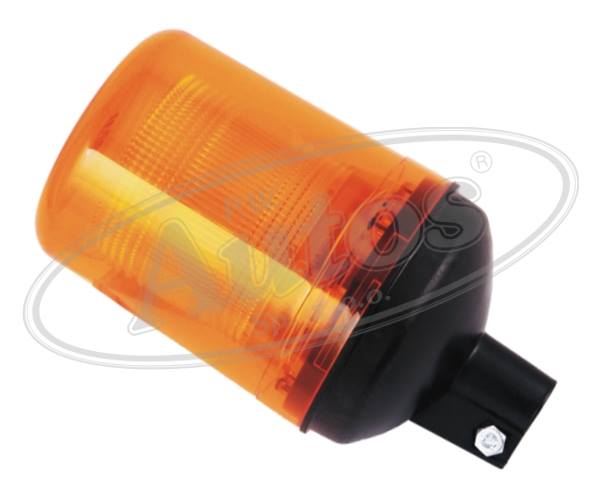 Maják výstražný oranžový 12V/24V XENON na trubku bez kloubu