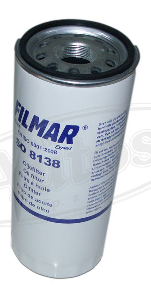 Filtr oleje SO8138 RVI Kerax DXi, Magnum DXi, Premium 2, VOLVO F12, F16, FH12, FH16