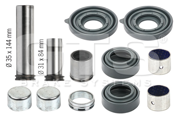 Sada opravárenská brzdového třmenu MERITOR Elsa 2/Elsa 195/Elsa 225 MAN TGA