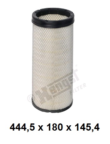 Filtr vzduchu E452LS sekundární RVI Magnum AE,Magnum E.Tech, Midlum DXi, Premium 2