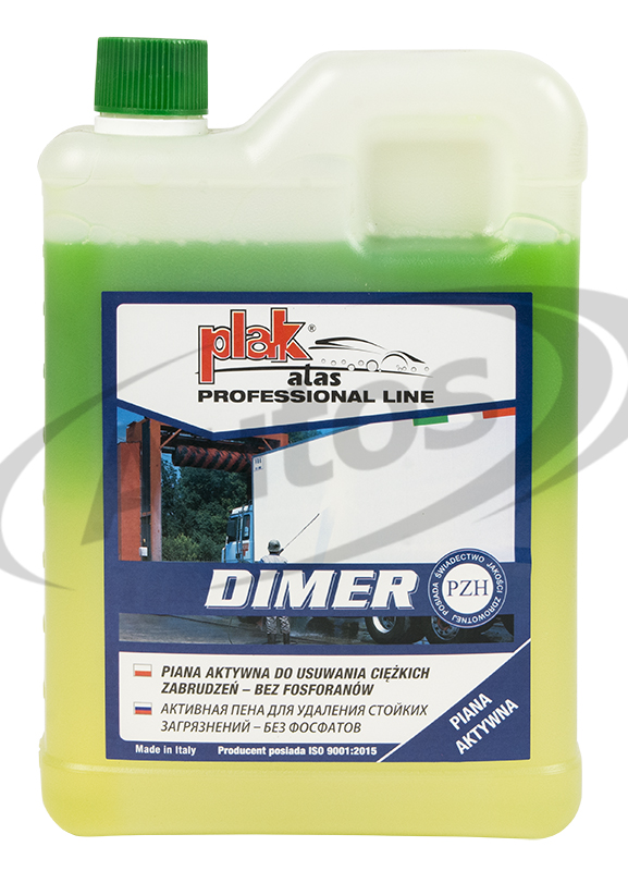 Prostředek na mytí karoserie s aktivní pěnou - super koncentrát ATAS DIMER, 3 l