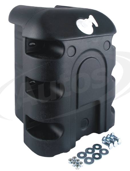 Nádrž na vodu 30l /350x360x430/ černá +zásobník na mýdlo