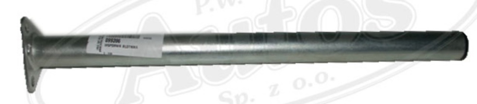 Trubka blatníku s držákem  pr.42x600mm / otvory pr.10mm