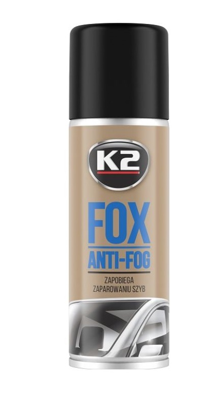 Přípravek proti mlžení čelních skel K2 FOX Anti-Fog 150ml
