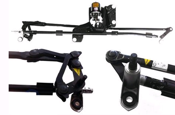 Mechanismus táhla stěračů s motorkem RVI Premium 300/420, Kerax 340/385