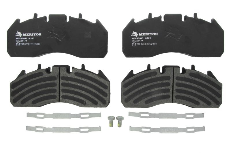 Deska brzdová 29174 Meritor 249x108x29 RVI C/T serie od 2013 VOLVO FE II 2013, FE-FE