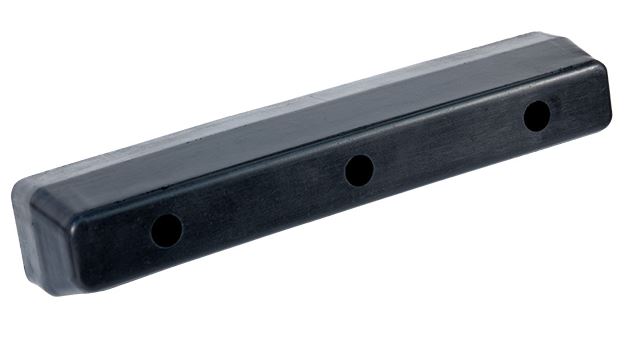 Nárazník - doraz pryžový 375,5x65x68 3xM10 SCHMITZ