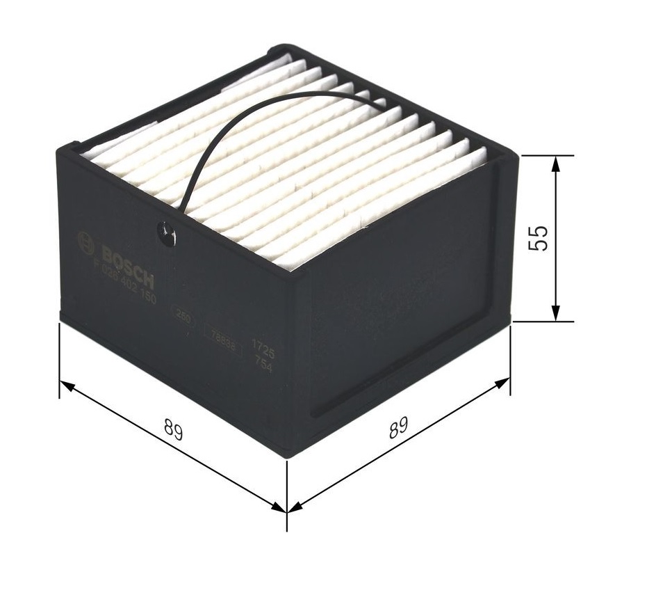 Filtr paliva - předfiltr  /biodiesel ERF/ FENDT/ LIEBHERR// MAN F2000/ FE/ TGA/ TGS/ TGX/