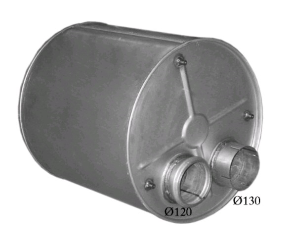 Tlumič výfuku 540mm DAF XF95 od 08.2002, CF85 od 12.2000