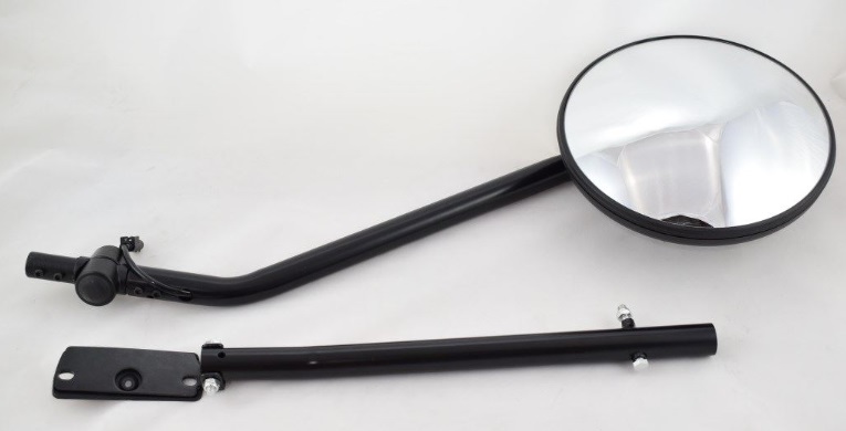 Zrcadlo rampové 24V 1219x303/pr.250mm přední s držákem MERCEDES Atego 1/2, Actros MP1/2/3