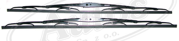 Lišta stěrače 650/650mm s ostřikem - sada RVI Premium DXi