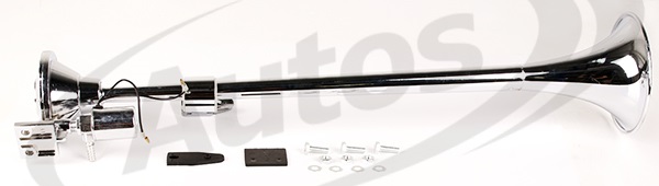 Houkačka vzduchová 12V/24V fanfára 1 tón M7-049  740mm