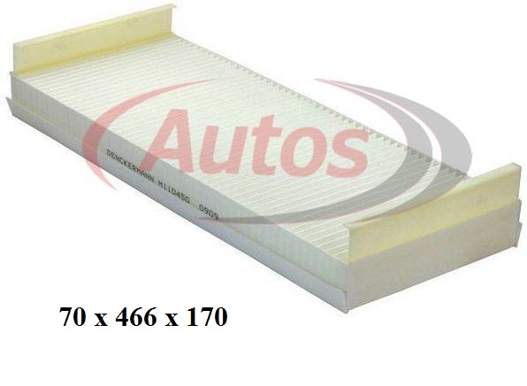 Filtr vzduchu kabiny s aktivním uhlím MAN TGA,TGL,TGM, NEOPLAN