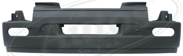 Nárazník přední plastový s otvory světla RVI Premium