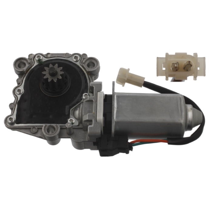 Motorek zvedání okna 24V L SCANIA P,G,R,T, VOLVO FH, FH II, FH12, FH16, FH16, FM9, FMX