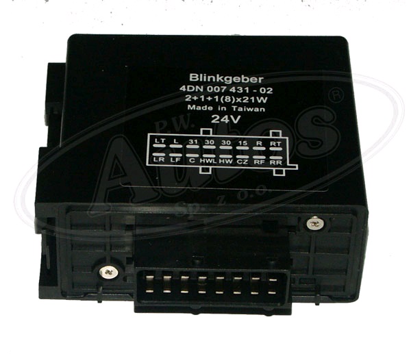 Relé směrových světel 24V/16-pin SCANIA 94,114,124,144,164