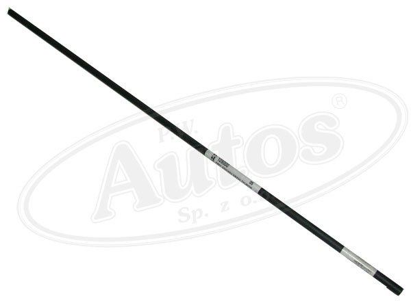 Tyč vodící pantu dveří kovová/ 970mm návěsu SCHMITZ