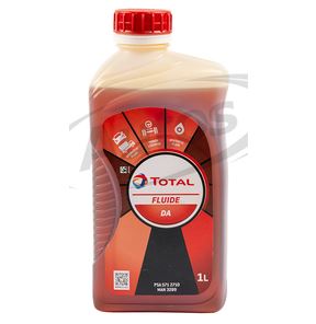 Olej hydraulický TOTAL FLUID-DA pro servořízení a spojku MAN TGA,TGL,TGM, 1 l