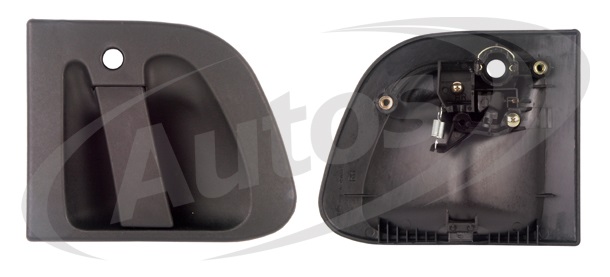 Klika dveří vnější P bez vložky zámku RVI Premium, Midlum, Kerax, DAF LF45, LF55 od 2001