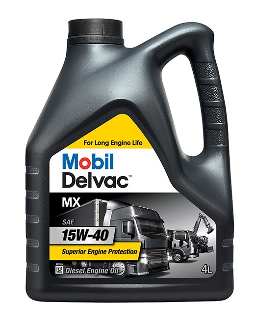 Olej motorový MOBIL Delvac MX 15W-40 minerální 4 l, nákladní vozy