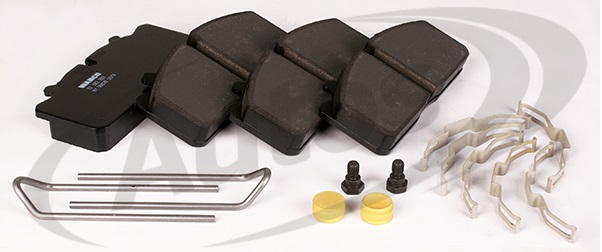 Deska brzdová 29088 Wabco 175x86x26 DAF 45, RVI Midlum, IVECO E.Cargo,Tector, MAN L2000