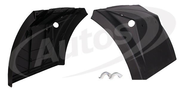 Blatník zadní nápravy - přední díl L/P RVI Premium od 04.1996