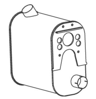 Tlumič výfuku střední díl MAN TGA 06.87D-18.27D Euro 3 od 04.2000