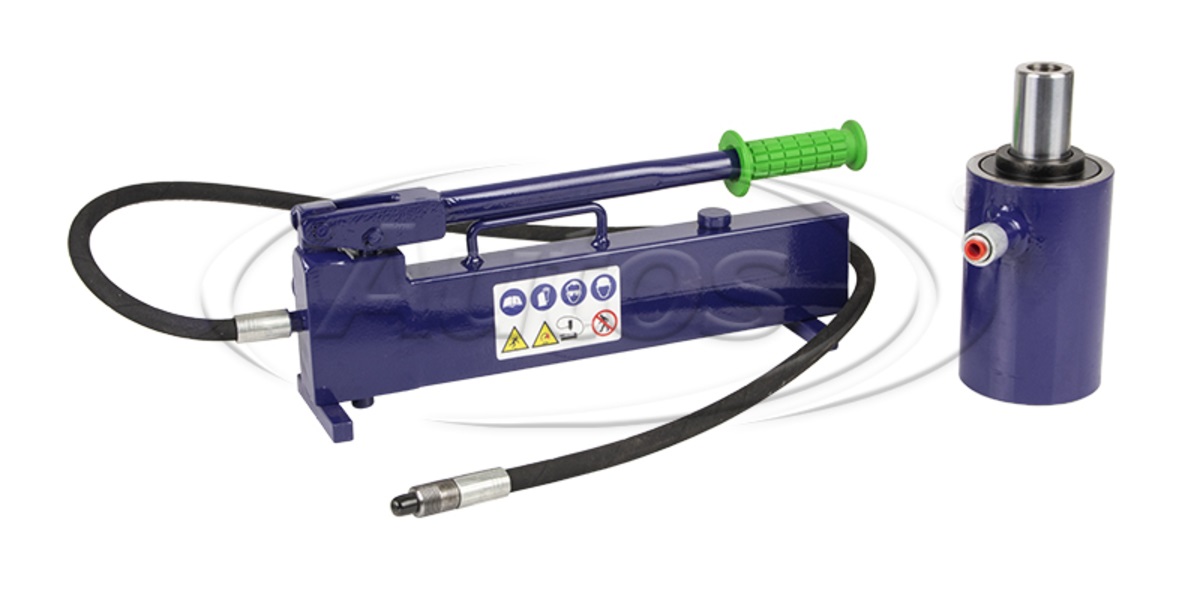 Stahovák hydraulický 30T pouzder listových per