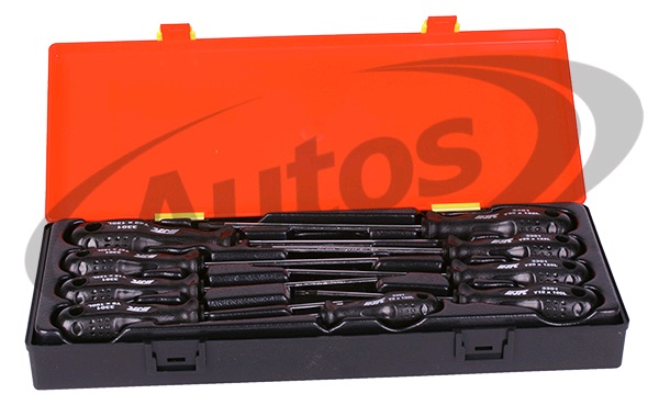 Sada nářadí do vozíku - šroubovák TORX 9ks /T8,T9,T10,T15,T20,T25,T27,T30,T40/