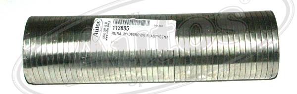 Trubka výfuku - pružný díl  77x320 nerez MAN TGL, TGM