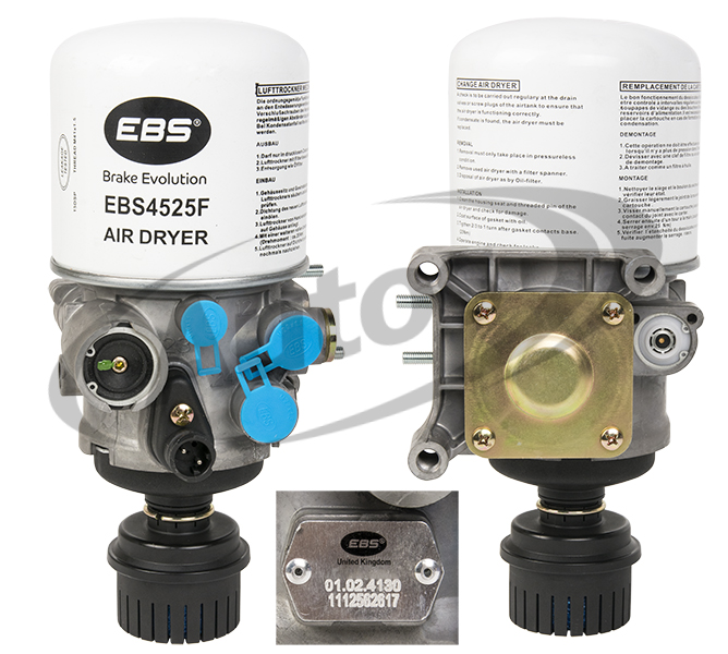 Vysoušeč vzduchu jednokomorový 10,4bar vyhřívaný LA8130 DAF 95XF