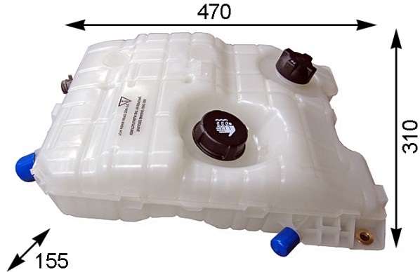 Nádrž expanzní 10,5l RVI Premium 2, Midlum, Kerax