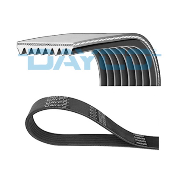 Řemen drážkový 8PK1215 MERCEDES Actros MP2/MP3, Atego/Econic, DAF CF65, LF45, LF55