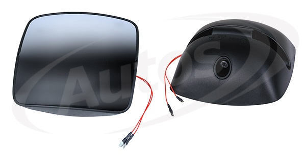 Zrcadlo širokoúhlé 24V R300 199x199x97 DAF LF45, LF55, RVI Premium