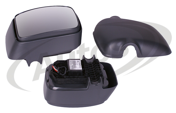 Zrcadlo širokoúhlé 24V R300 188x220x130 P MAN TGA