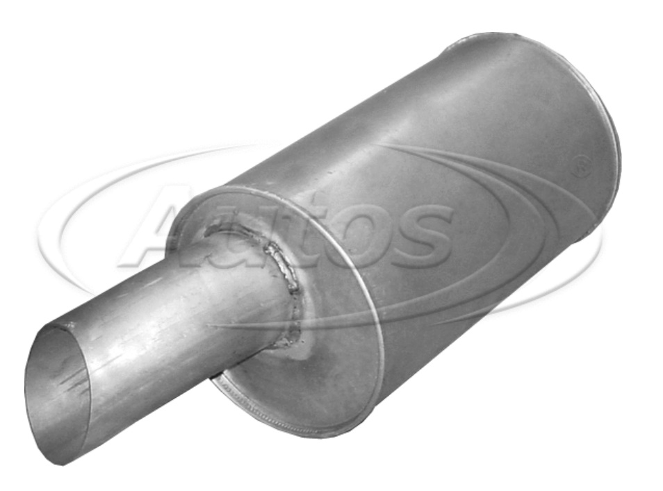 Trubka výfuku s doznívačem 710mm VOLVO FH12, FH16,FL12, FM 7,10,12 