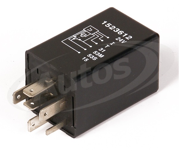 Relé cyklovače stěračů/ostřiku 24V-35V SCANIA 94,114,124,144,164