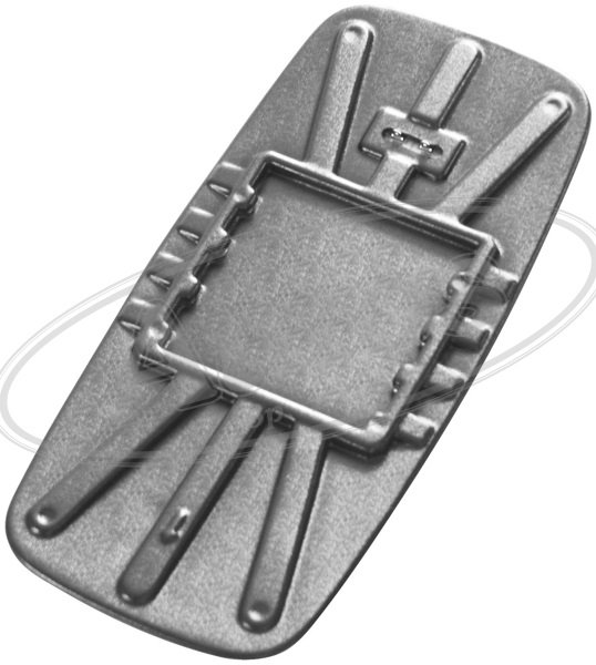 Sklo zrcadla hlavního 24V R1800 423x192 VOLVO FH12,FM12, NH12