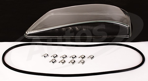 Sklo hlavního světlometu L MAN TGX, TGS od 09.2007