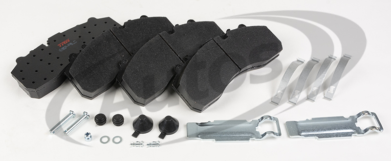 Deska brzdová 29087,29108,29163,29278 Trw 247x109x30 DAF,SCANIA, KAROSA,SAF,MERCEDES